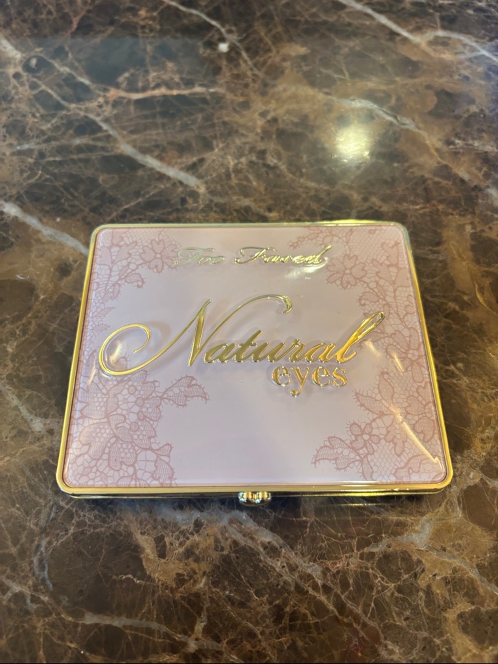 Too Faced Natural Eyes Eyeshadow Palette - Light Pink & Gold Accents